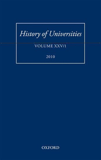 Mordechai Feingold, Mordechai Feingold - History of Universities, Inbunden