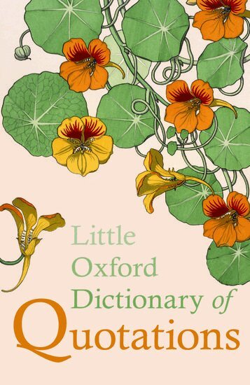Susan Ratcliffe - Little Oxford Dictionary of Quotations, Inbunden. Tillgänglighet: Lägg i varukorg