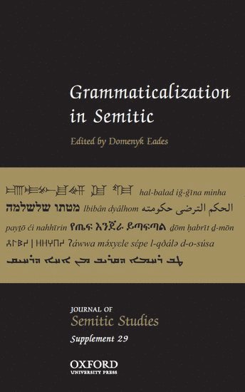 Domenyk Eades - Grammaticalization in Semitic, Häftad