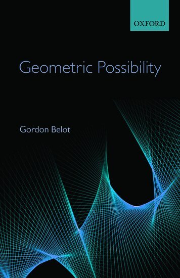 Gordon Belot - Geometric Possibility, Häftad. Tillgänglighet: Lägg i varukorg
