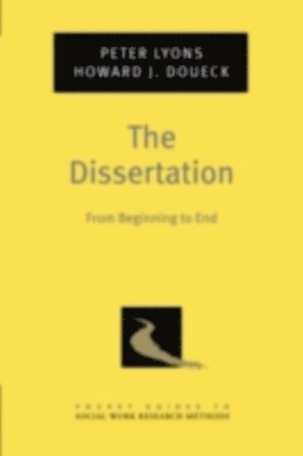 Howard J. Doueck, Peter Lyons - Dissertation, E-bok