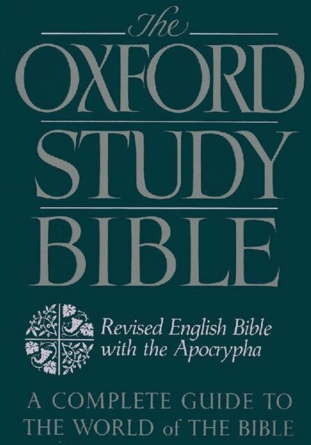 James R. Mueller, Katharine Doob Sakenfeld, M. Jack Suggs - Oxford Study Bible: Revised English Bible with Apocrypha, E-bok