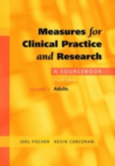 Kevin Corcoran, Joel Fischer - Measures for Clinical Practice and Research, E-bok