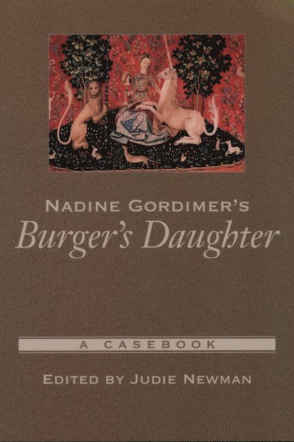 Judie Newman - Nadine Gordimer's Burger's Daughter, E-bok