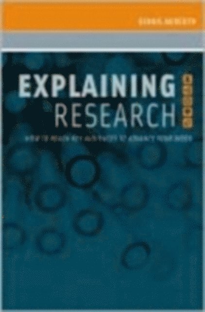 Dennis Meredith - Explaining Research, E-bok