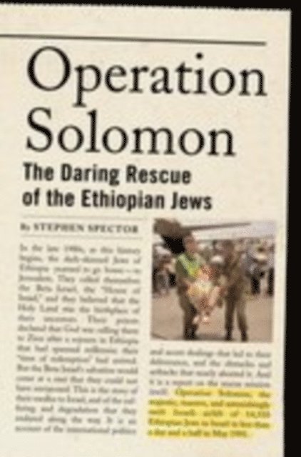 Stephen Spector - Operation Solomon, E-bok