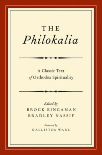 Bradley Nassif, Brock Bingaman - Philokalia, E-bok