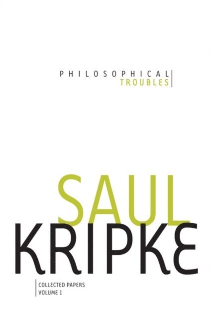 Saul A. Kripke - Philosophical Troubles, E-bok