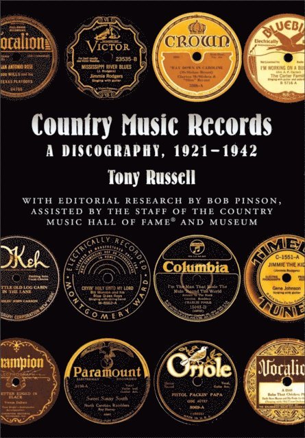 Bob Pinson, Tony Russell - Country Music Records, E-bok