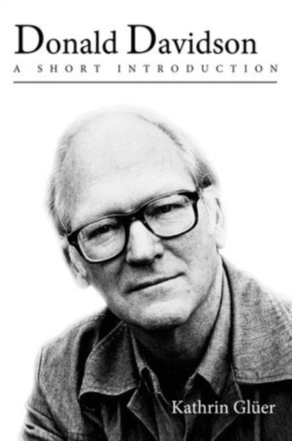 Kathrin Gluer - Donald Davidson, E-bok