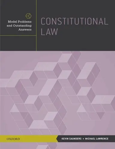 Kevin Saunders, Michael Lawrence - Constitutional Law, Häftad