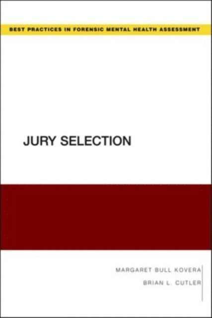 Brian L. Cutler, Margaret Bull Kovera - Jury Selection, E-bok