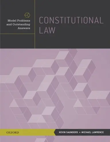 Michael Lawrence, Kevin Saunders - Constitutional Law, E-bok