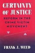 Certainty of Justice