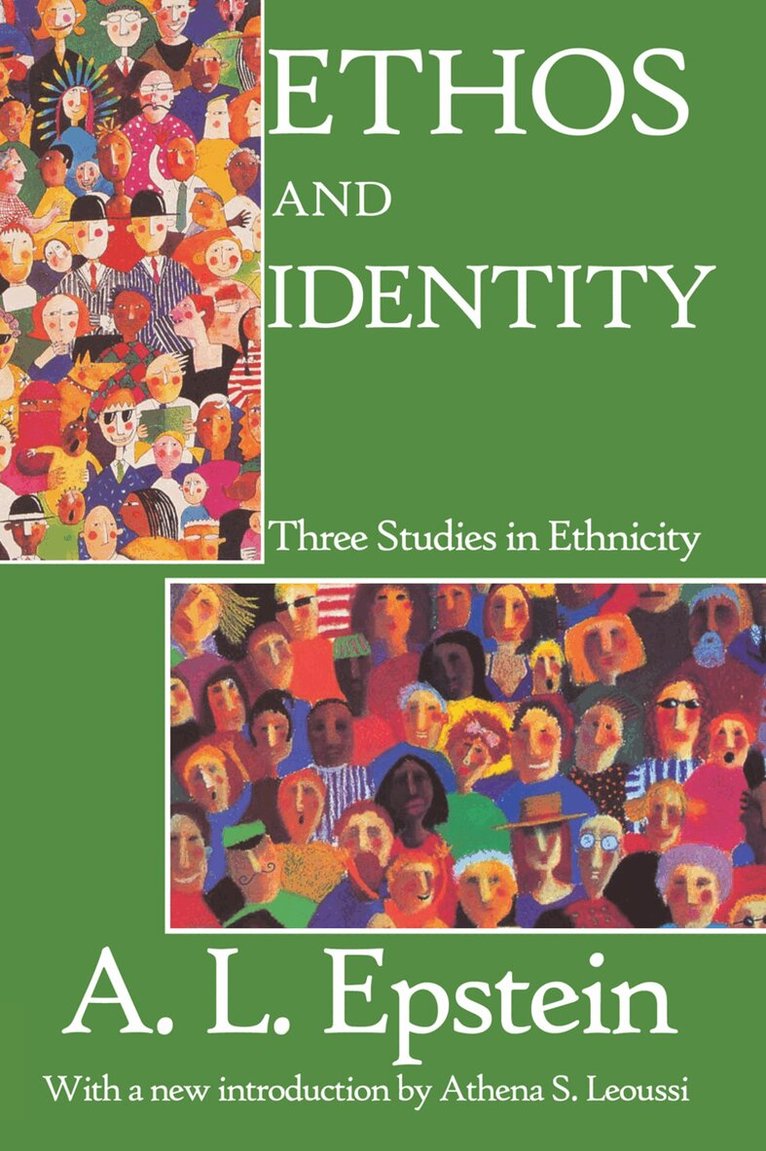 A.L. Epstein - Ethos and Identity, Häftad. Tillgänglighet: Lägg i varukorg
