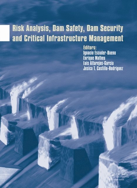 Jesica T. Castillo-RodrA-guez, Luis Altarejos-GarcA-a, Enrique Matheu, Ignacio Escuder-Bueno - Risk Analysis, Dam Safety, Dam Security and Critical Infrastructure Management, E-bok