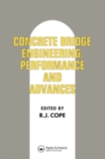R J Cope - Concrete Bridge Engineering, E-bok