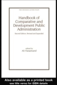 Ali Farazmand - Handbook of Comparative and Development Public Administration, E-bok