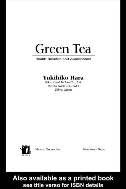 Yukihiko Hara - Green Tea, E-bok