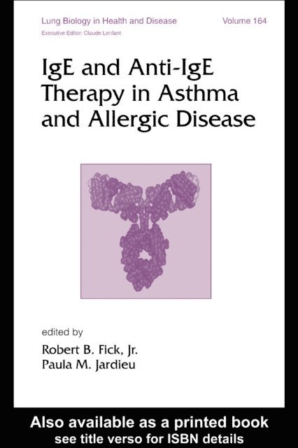 Robert Fick - IgE and Anti-IgE Therapy in Asthma and Allergic Disease, E-bok. Tillgänglighet: Lägg i varukorg