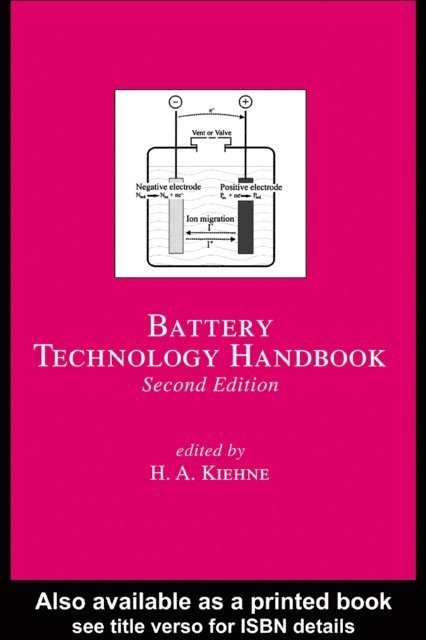 H.A. Kiehne - Battery Technology Handbook, E-bok