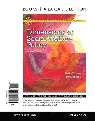 Neil Gilbert, Paul Terrell - Dimensions of Social Welfare Policy, Övrigt. Tillgänglighet: Lägg i varukorg