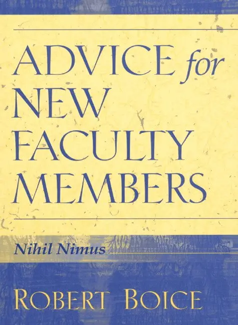 Robert Boice - Advice for New Faculty Members, Häftad. Tillgänglighet: Lägg i varukorg