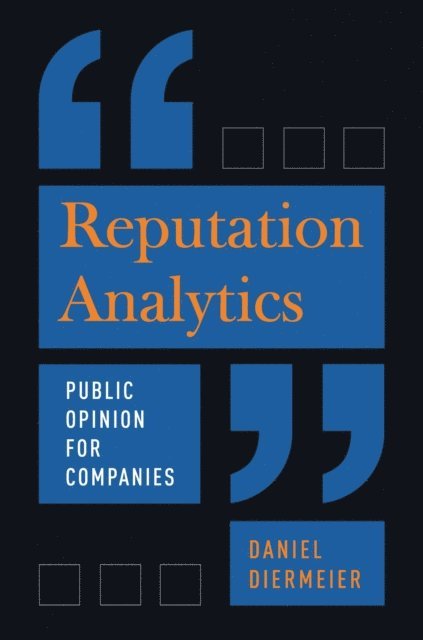 Daniel Diermeier - Reputation Analytics, E-bok