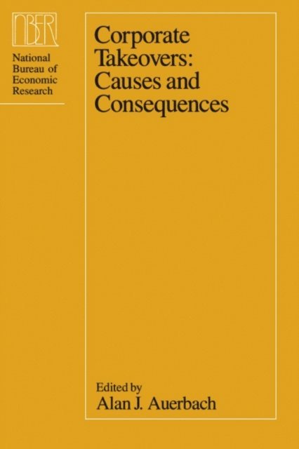 Alan J. Auerbach - Corporate Takeovers, E-bok