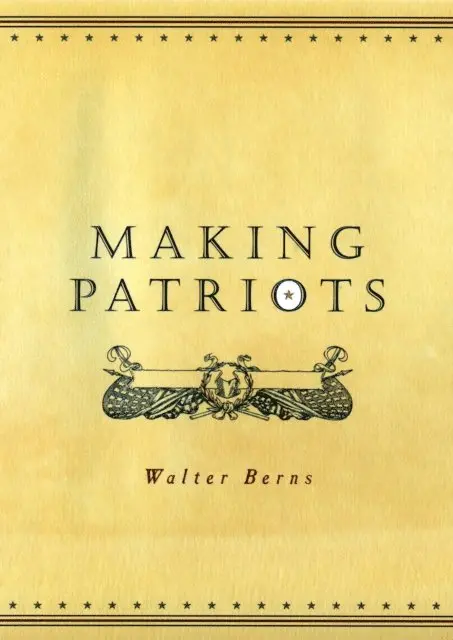 Walter Berns - Making Patriots, E-bok. Tillgänglighet: Lägg i varukorg