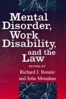 Mental Disorder, Work Disability, and the Law