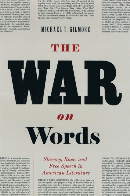 Michael T. Gilmore - War on Words, E-bok