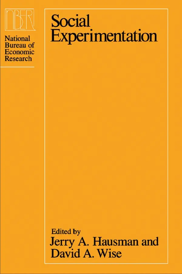 Jerry A. Hausman, David A. Wise - Social Experimentation, Inbunden. Tillgänglighet: Tillfälligt slut