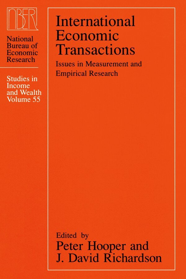 Peter Hooper, David Richardson - International Economic Transactions, Inbunden. Tillgänglighet: Tillfälligt slut