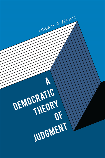 Linda M. G. Zerilli - Democratic Theory of Judgment, E-bok