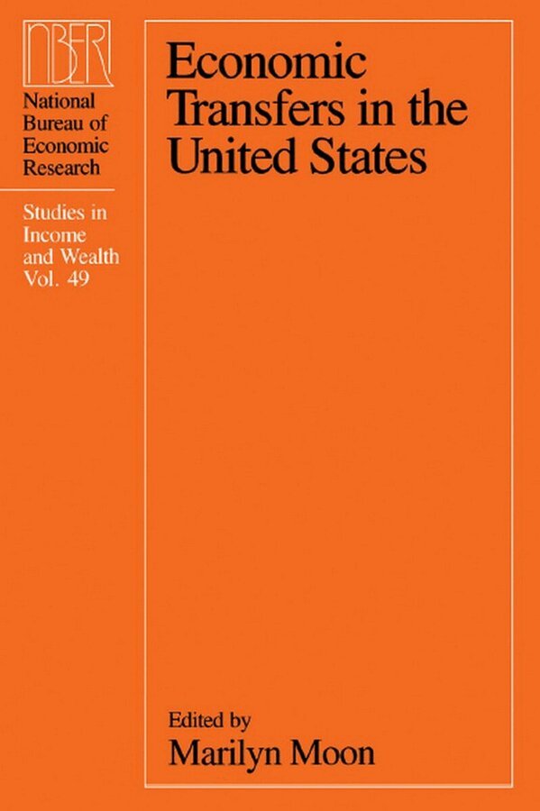 Marilyn Moon - Economic Transfers in the United States, Inbunden. Tillgänglighet: Tillfälligt slut