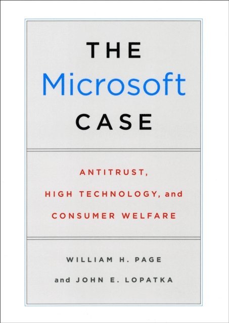 John E. Lopatka, William H. Page - Microsoft Case, E-bok. Tillgänglighet: Lägg i varukorg