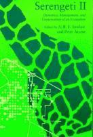 A. R. E. Sinclair, Peter Arcese - Serengeti II, Häftad