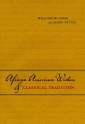 African American Writers and Classical Tradition