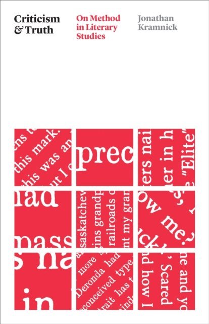 Jonathan Kramnick - Criticism and Truth, E-bok
