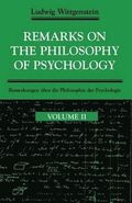 Remarks on the Philosophy of Psychology
