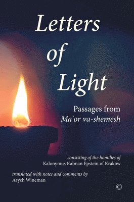 Kalonymus Kalman Epstein - Letters of Light, Häftad