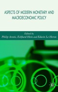 Aspects of Modern Monetary and Macroeconomic Policies