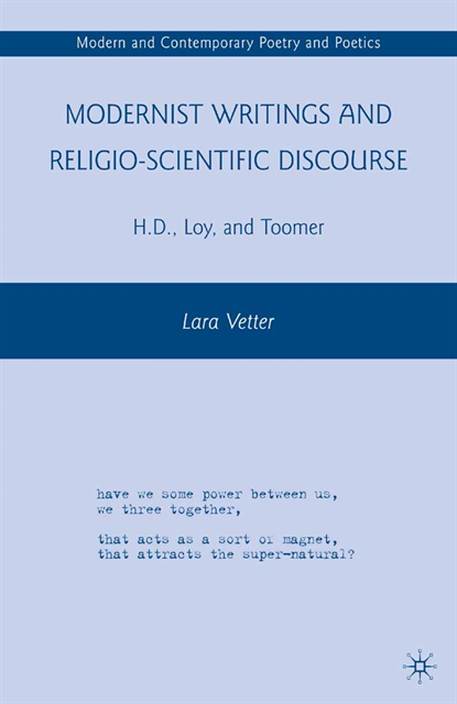 L. Vetter - Modernist Writings and Religio-scientific Discourse, E-bok
