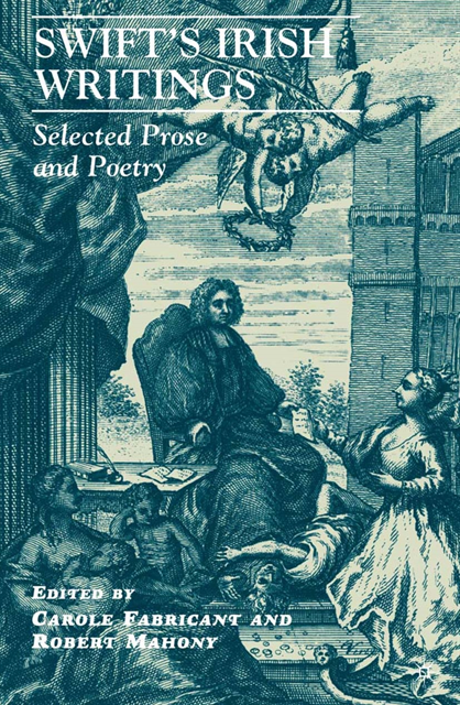 R. Mahony, C. Fabricant - Swift's Irish Writings, E-bok