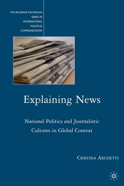 C. Archetti - Explaining News, E-bok