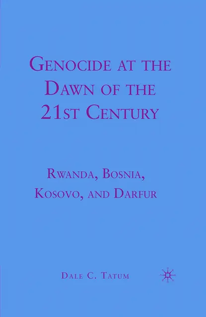 D. Tatum - Genocide at the Dawn of the Twenty-First Century, E-bok. Tillgänglighet: Lägg i varukorg