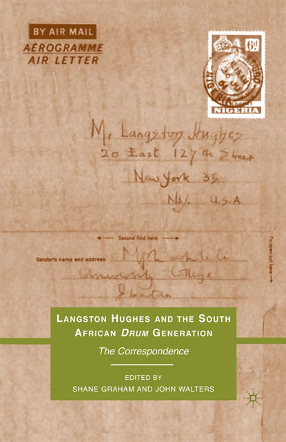 J. Walters, S. Graham - Langston Hughes and the South African Drum Generation, E-bok
