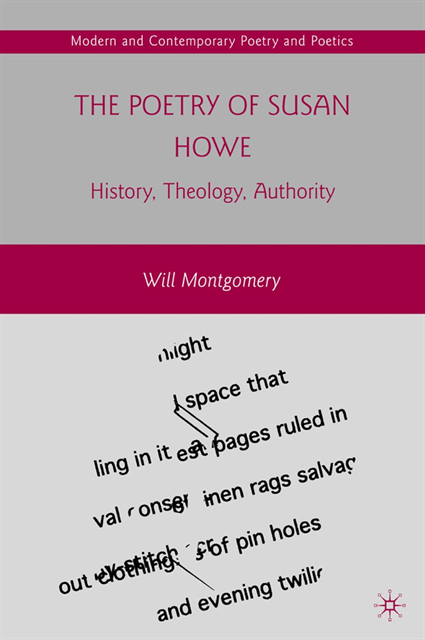 W. Montgomery - Poetry of Susan Howe, E-bok