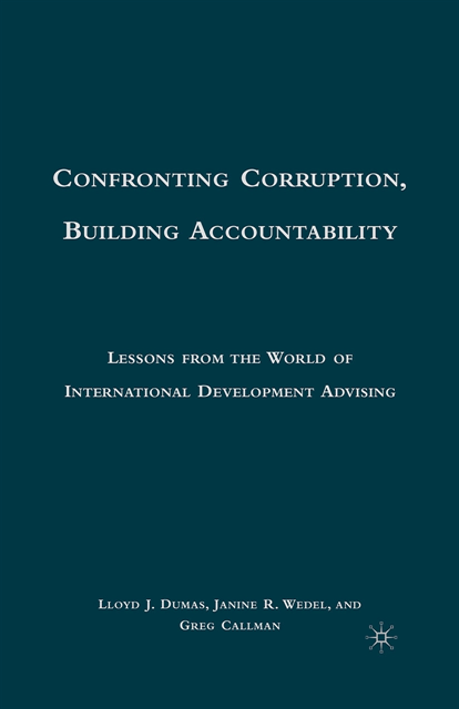 J. Wedel, L. Dumas - Confronting Corruption, Building Accountability, E-bok